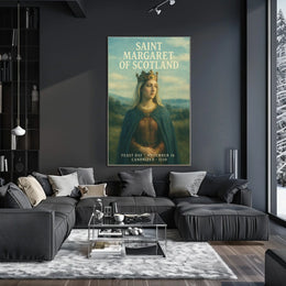 Saint Margaret Of Scotland Poster