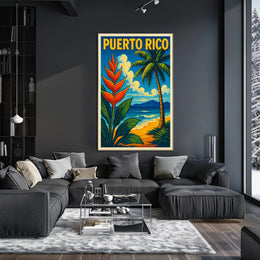 Puerto Rico Paradise Poster