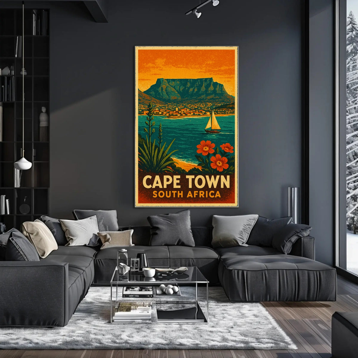 Cape Town South Africa Poster