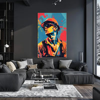 Abstract Modern Art Interpretation Poster