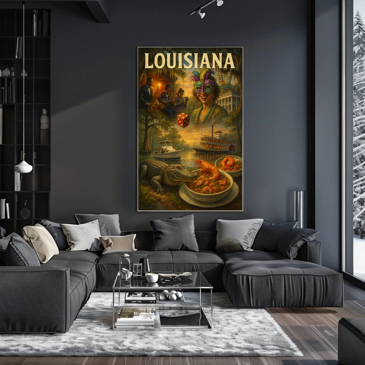 Louisiana Celebration Poster