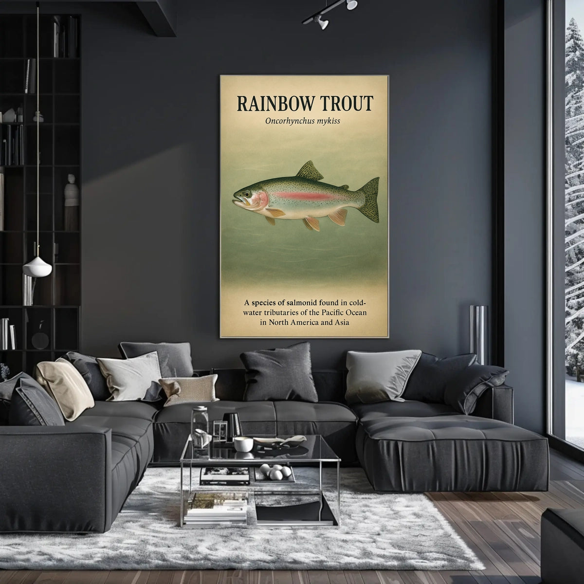 Rainbow Trout Oncorhynchus Mykiss Poster