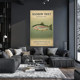 Rainbow Trout Oncorhynchus Mykiss Poster