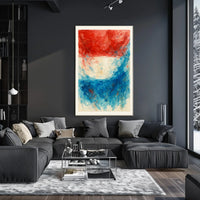 Abstract Patriotism Poster