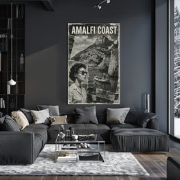 Amalfi Coast A Timeless Escape Poster 18x24 Wall Art