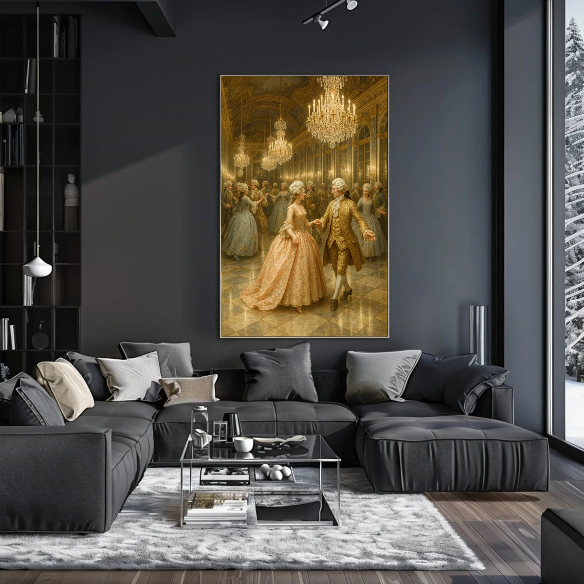 An Elegant Evening In The Grand Ballroom Poster