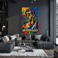 Anthropology Mosaic Poster