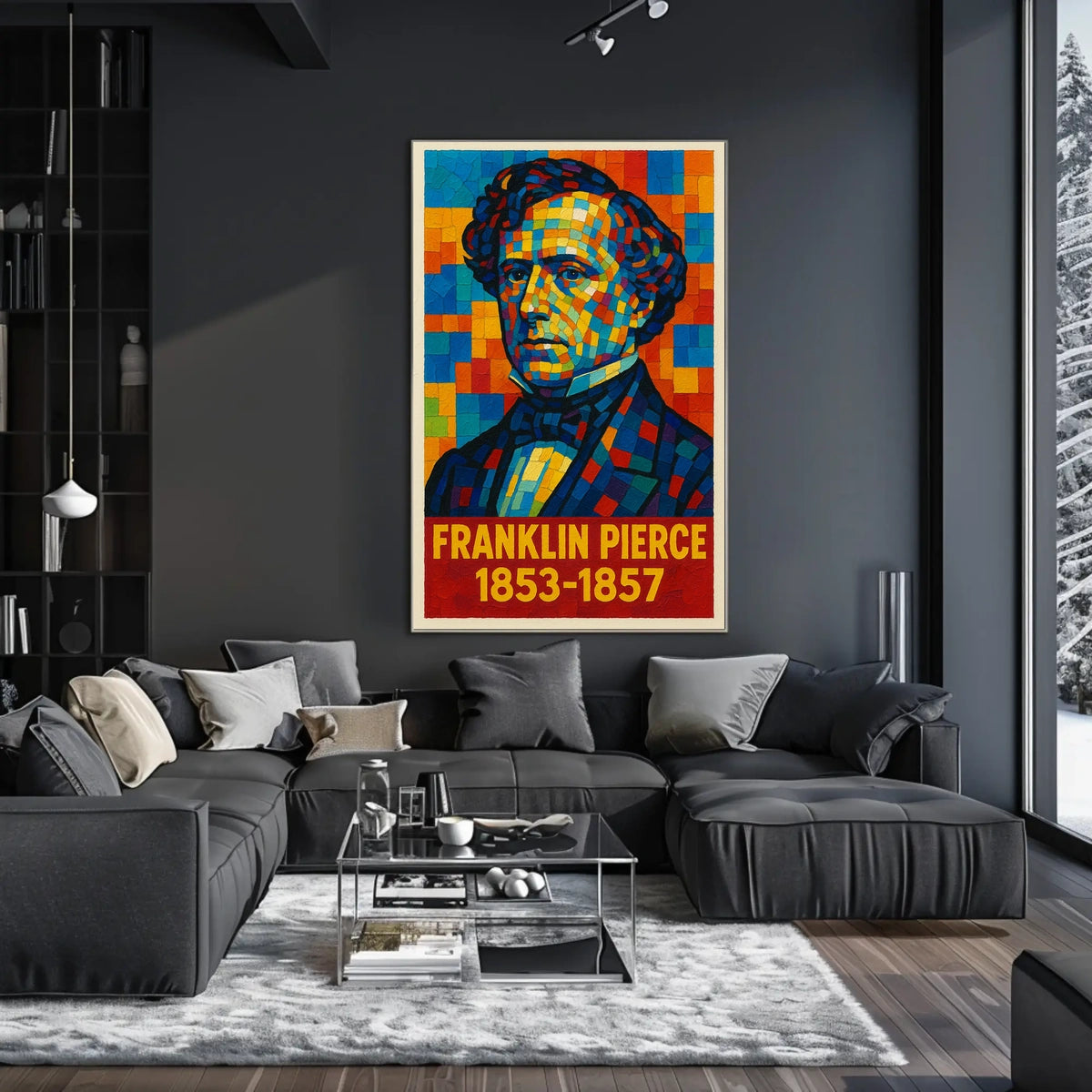 Franklin Pierce 14Th President Poster