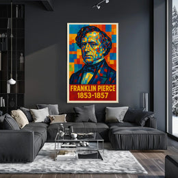 Franklin Pierce 14Th President Poster