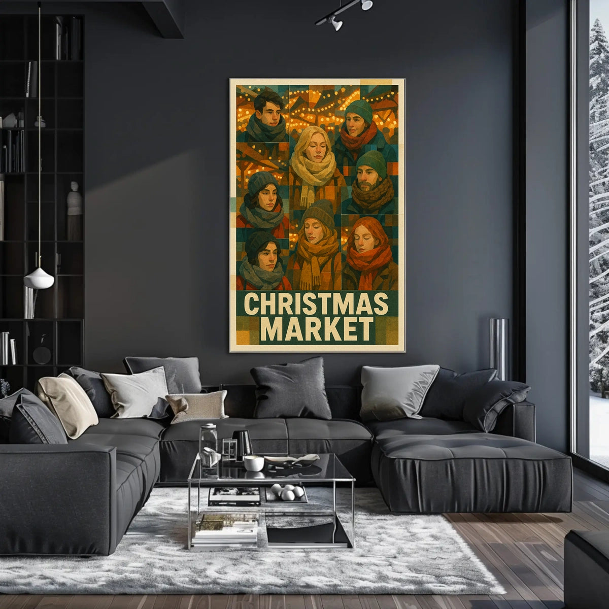 Christmas Market Poster
