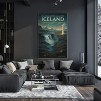 The Enchanted Circuit of Iceland Poster