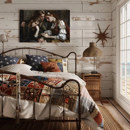 Renaissance Elegance: Photorealistic Historical Drama Poster