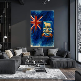 Falkland Islands Flag Poster