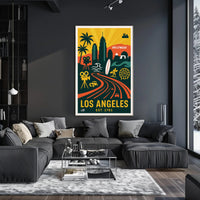 Los Angeles City of Dreams Poster PosterGoat