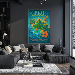 Fiji Paradise Redefined Poster