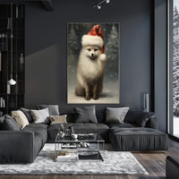 Festive Fox In Winter Wonderland Poster