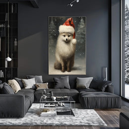 Festive Fox In Winter Wonderland Poster