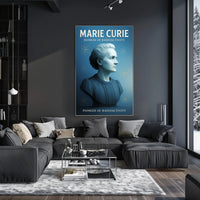 Marie Curie Pioneer of Radioactivity Poster PosterGoat