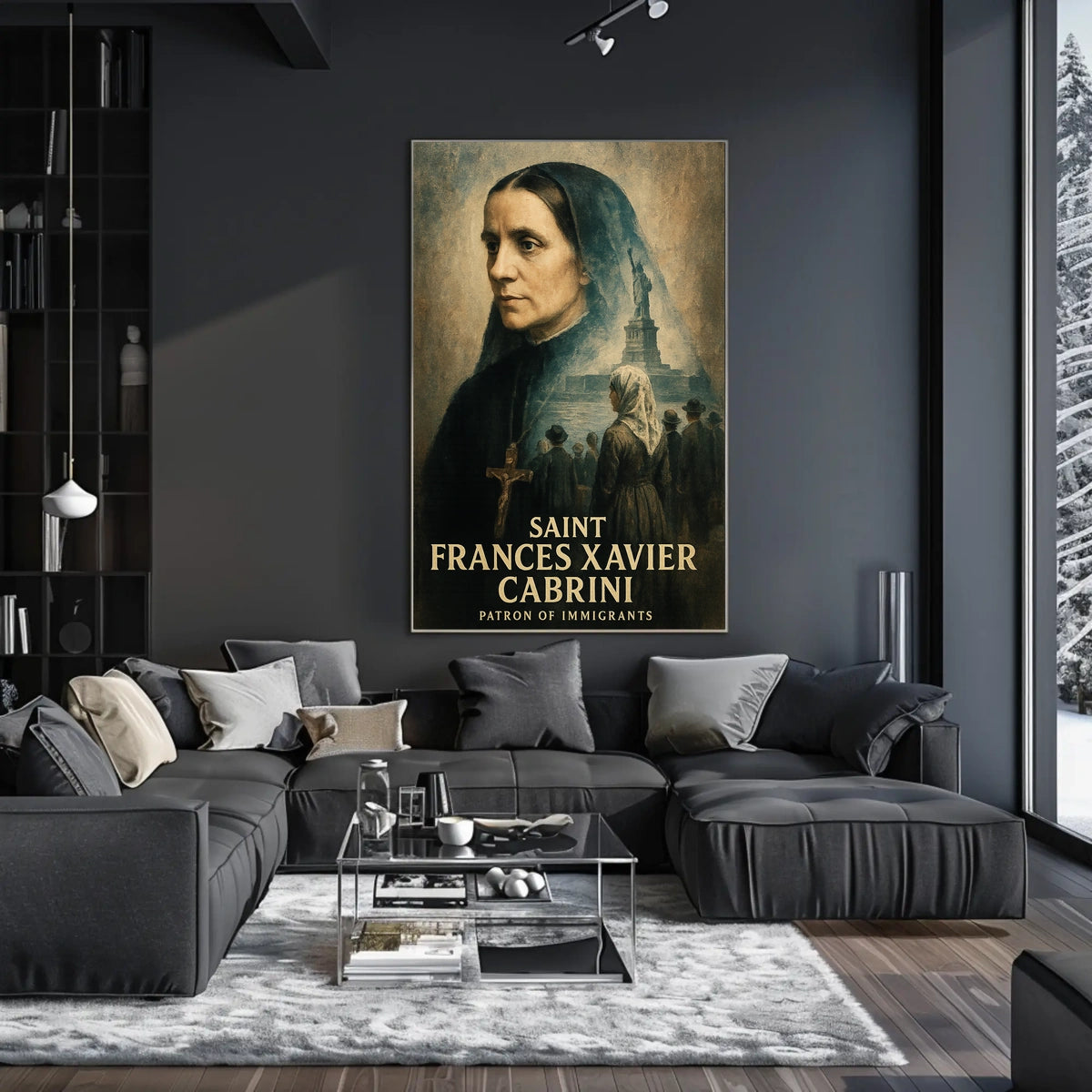 Saint Frances Xavier Cabrini Patron Of Poster