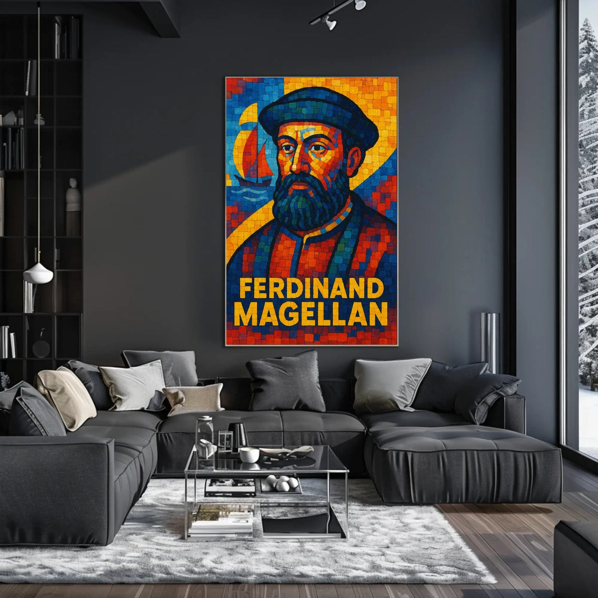 Ferdinand Magellan Explorer of the Seas Poster