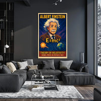 Albert Einstein Nobel Prize In Physics Poster