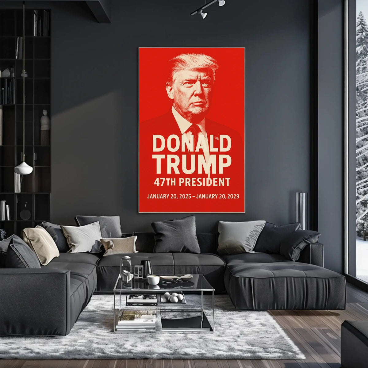 Donald Trump 47th President Poster