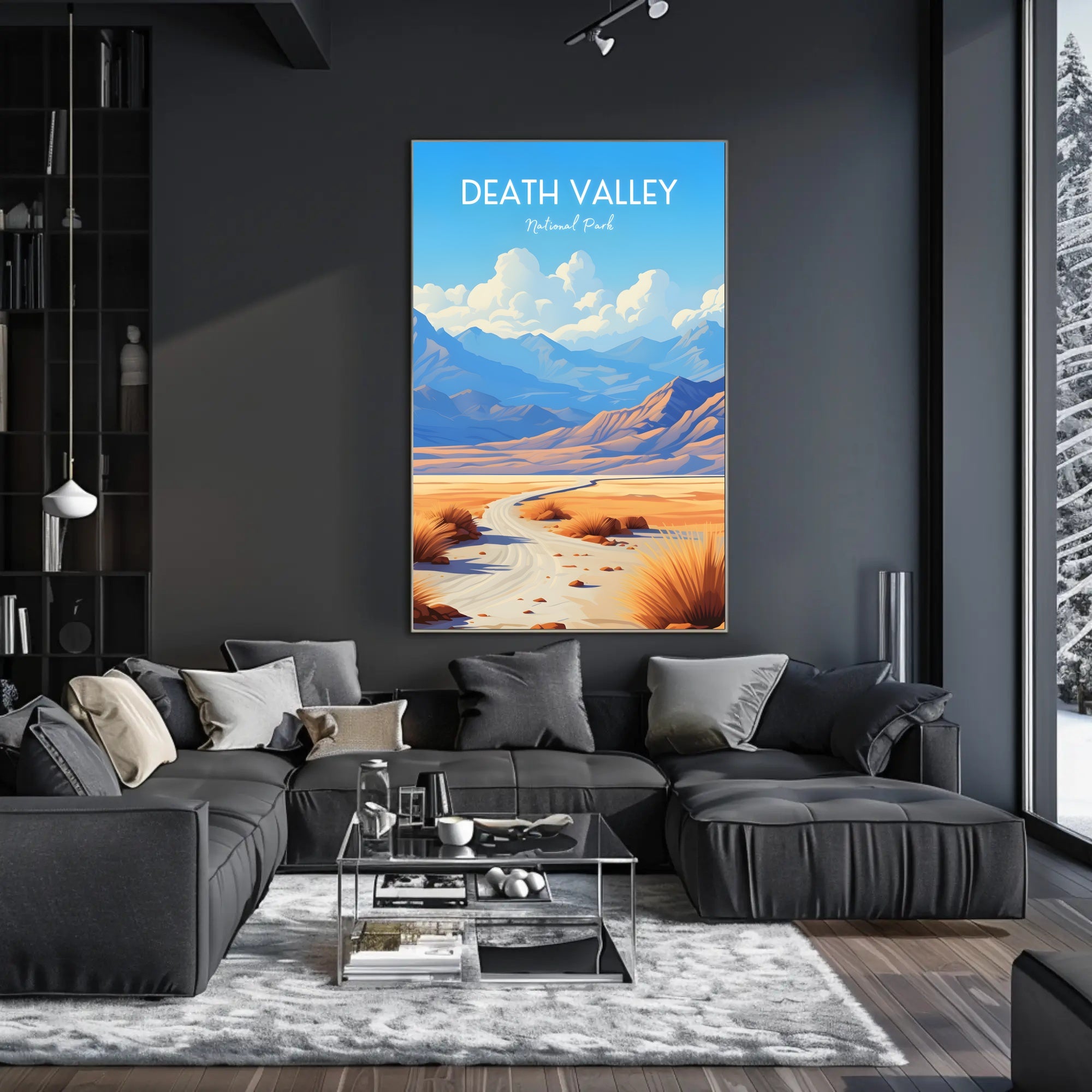 Death Valley National Park Adventure National Park Poster