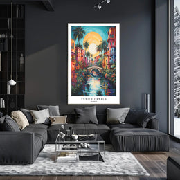 Venice Canals Poster PosterGoat
