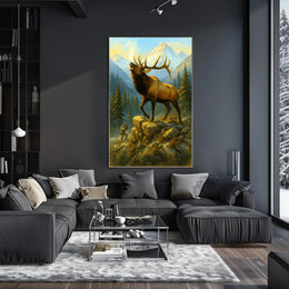 Majestic Wilderness Encounter Poster PosterGoat