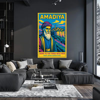 Amadiya Home To The Three Wise Men Poster