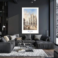 Milan Cathedral Gothic Architecture Cultural Heritage Poster PosterGoat