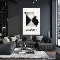 Missouri Landscape Art Poster