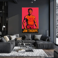 Jim Thorpe Athletic Legend Poster