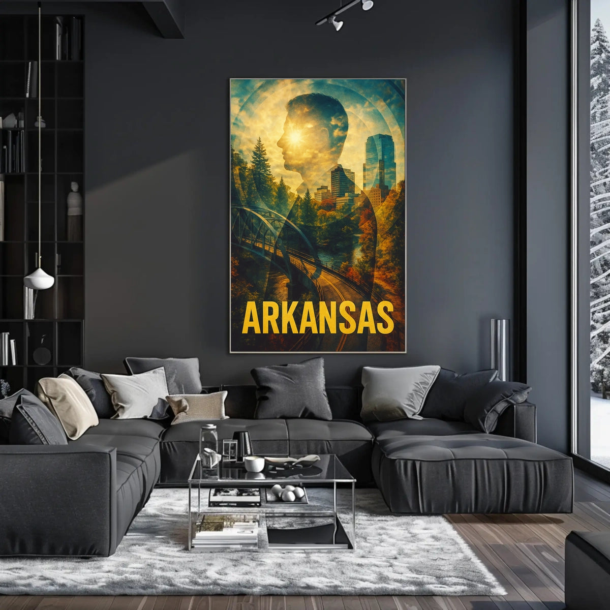 Arkansas A Scenic Journey Poster