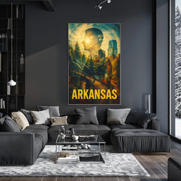 Arkansas A Scenic Journey Poster