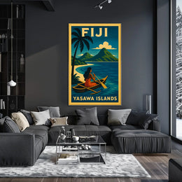 Yasawa Islands Fiji Paradise Poster