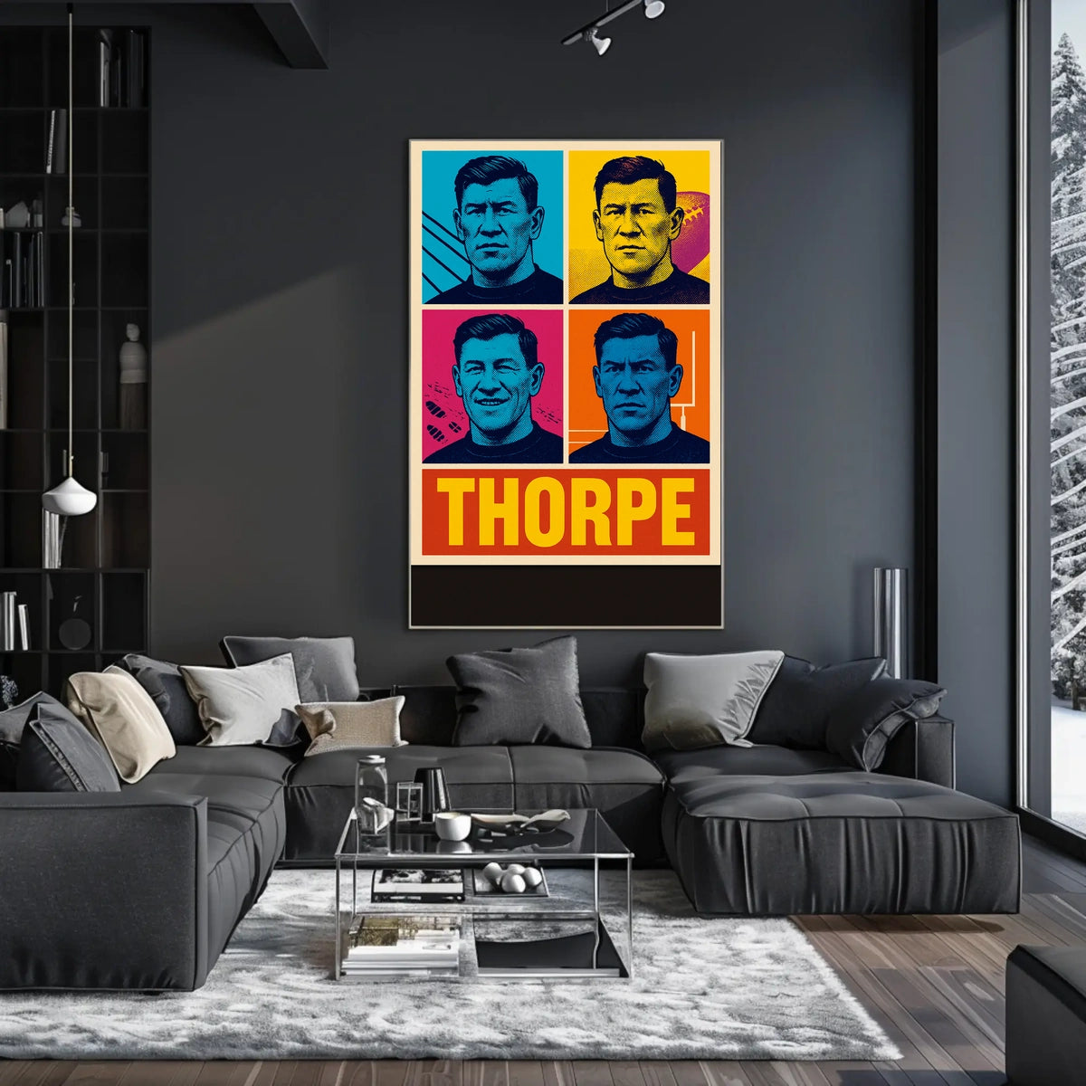 Thorpe Iconic Legacy Art Poster