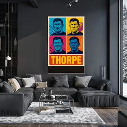 Thorpe Iconic Legacy Art Poster