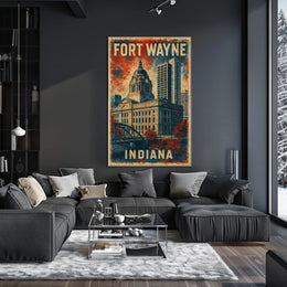 Fort Wayne, Indiana Poster