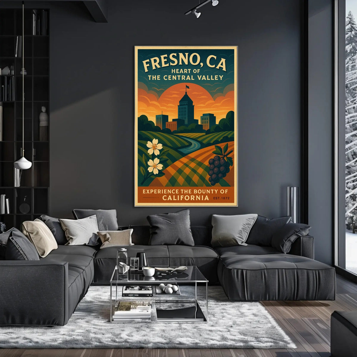 Heart of the Central Valley Poster