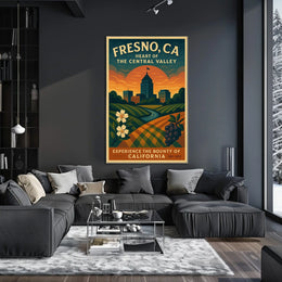Heart of the Central Valley Poster