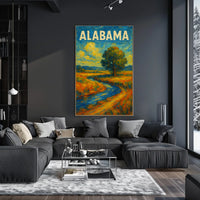 Alabama Landscape Poster