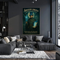 Abraham Lincoln The Arcane Emancipator Poster PosterGoat