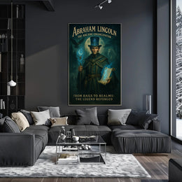 Abraham Lincoln The Arcane Emancipator Poster PosterGoat
