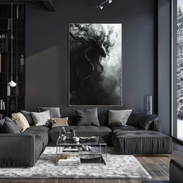 Dark Surreal Tentacle Entity Horror Art Poster PosterGoat