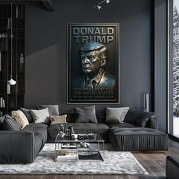 Trump Legacy Relief Patriotic Cinematic Poster