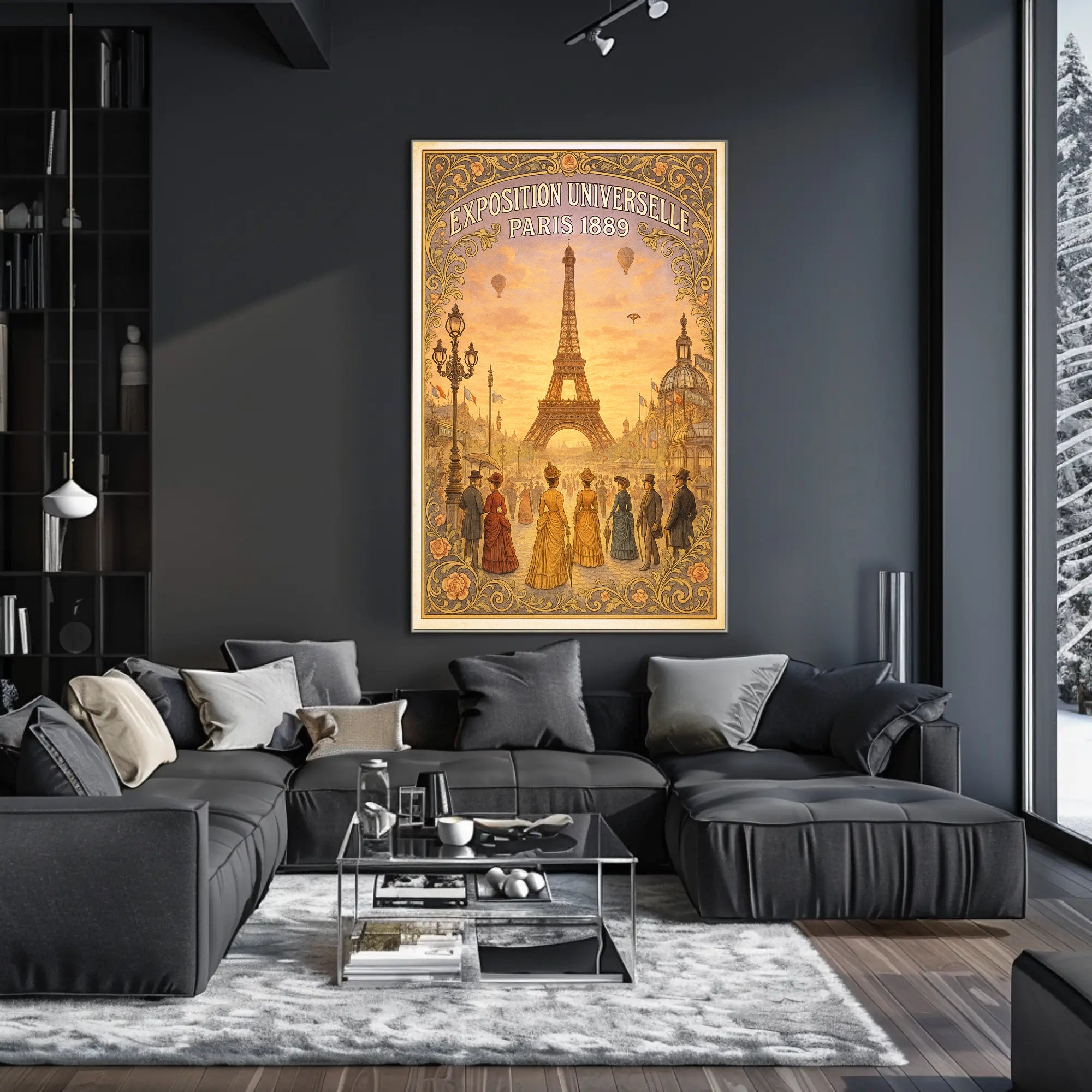 Exposition Universelle Paris 1889 Poster