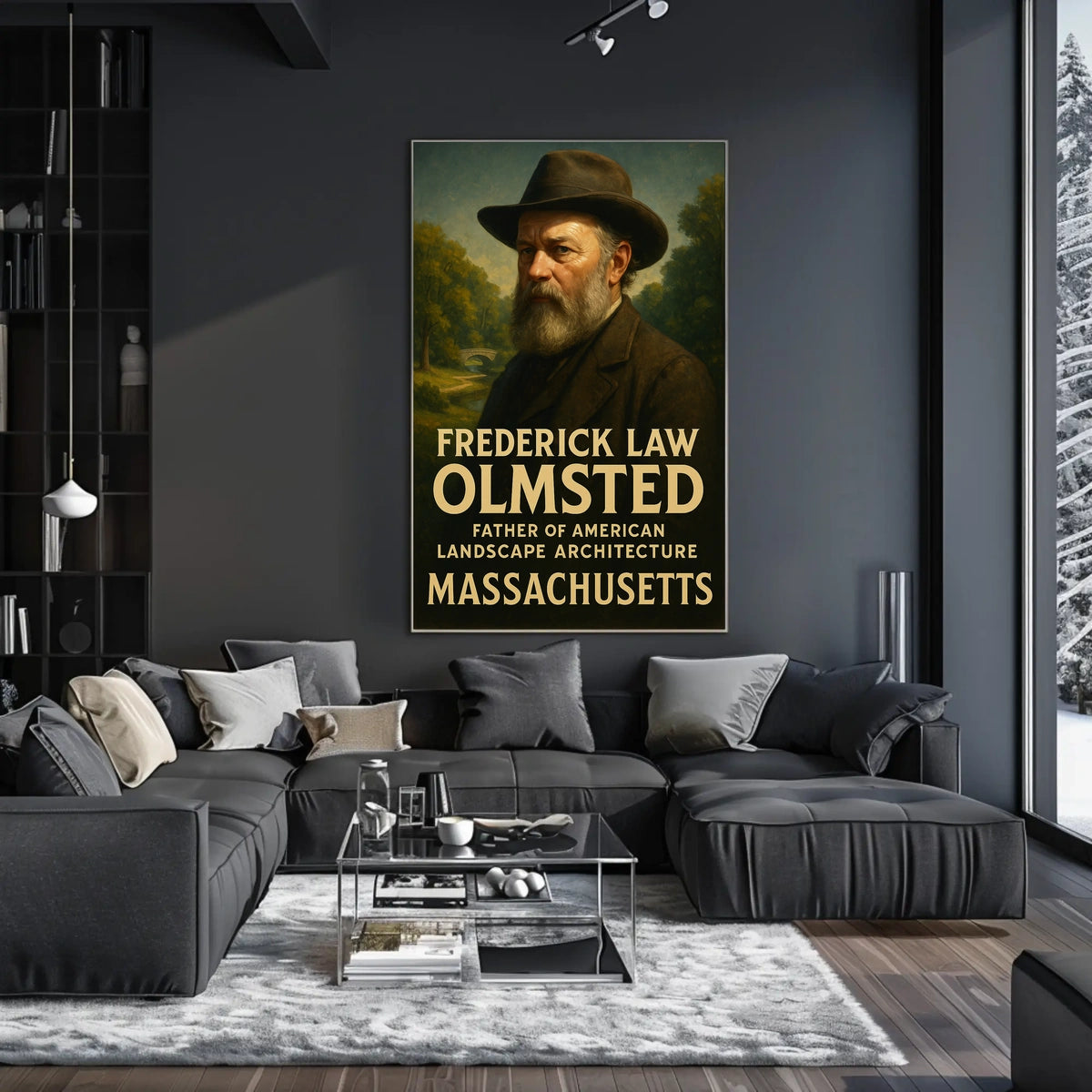 Frederick Law Olmsted Father Of Poster