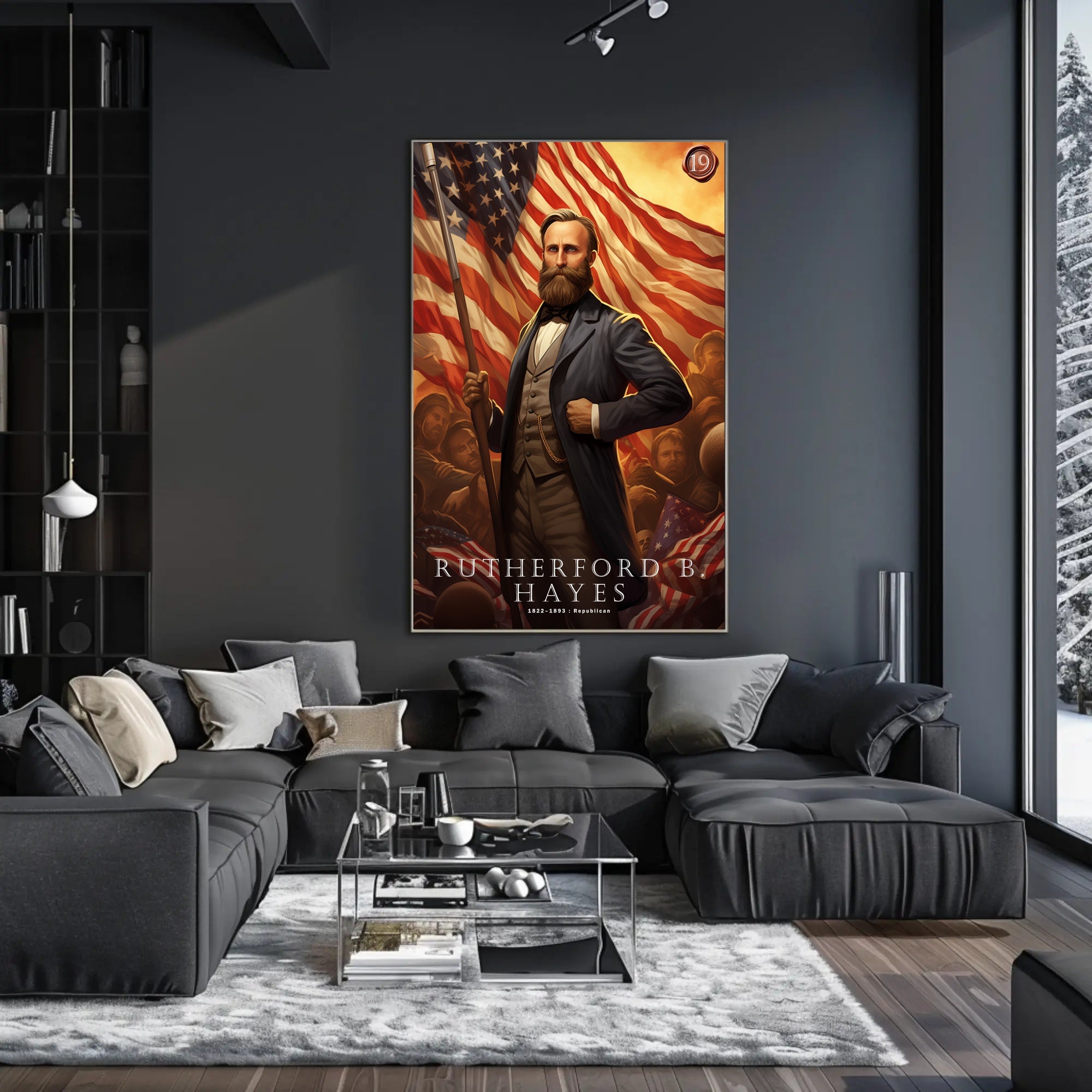 Rutherford B. Hayes Poster