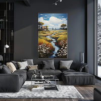 Timeless Pastoral Landscape Artwork for Home Decor Poster
